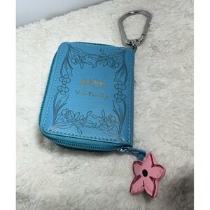 Harry Potter Vera Bradley Book Bag Charm Zipper Pouch Herbology Spell Book